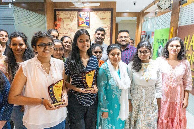 OET coaching class at Balaji Academy, Vadodara